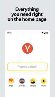 Yandex Start скриншот 1